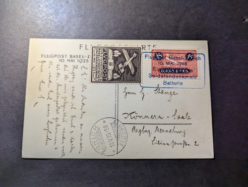 1925 switzerland airmail - 1925,